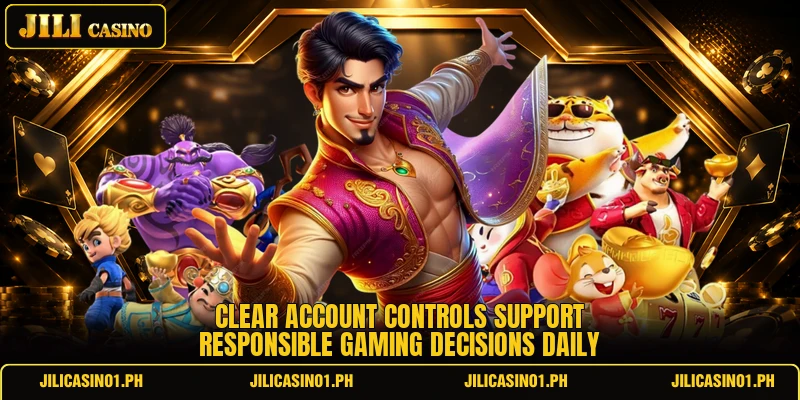 Clear account controls support responsible gaming decisions daily Clear account controls support responsible gaming decisions daily