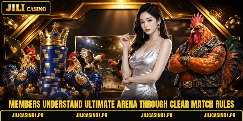 Members understand ultimate arena through clear match rules Members understand ultimate arena through clear match rules