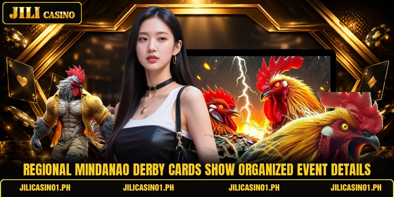 Regional mindanao derby cards show organized event details