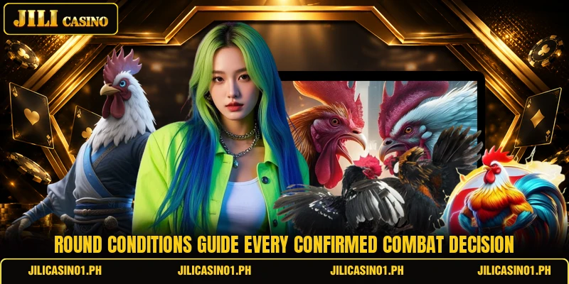 Round conditions guide every confirmed combat decision Round conditions guide every confirmed combat decision